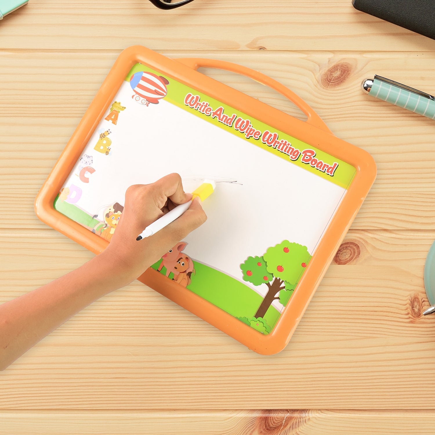 Dry Erase & Chalkboard Combo Board for Kids – Educational Toy Dry Erase & Chalkboard Combo Board for Kids – Educational Toy